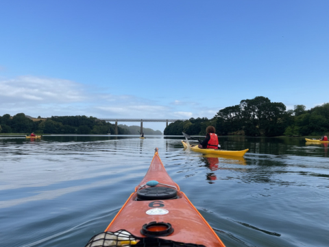 Sortie Eclipse en kayak de mer 